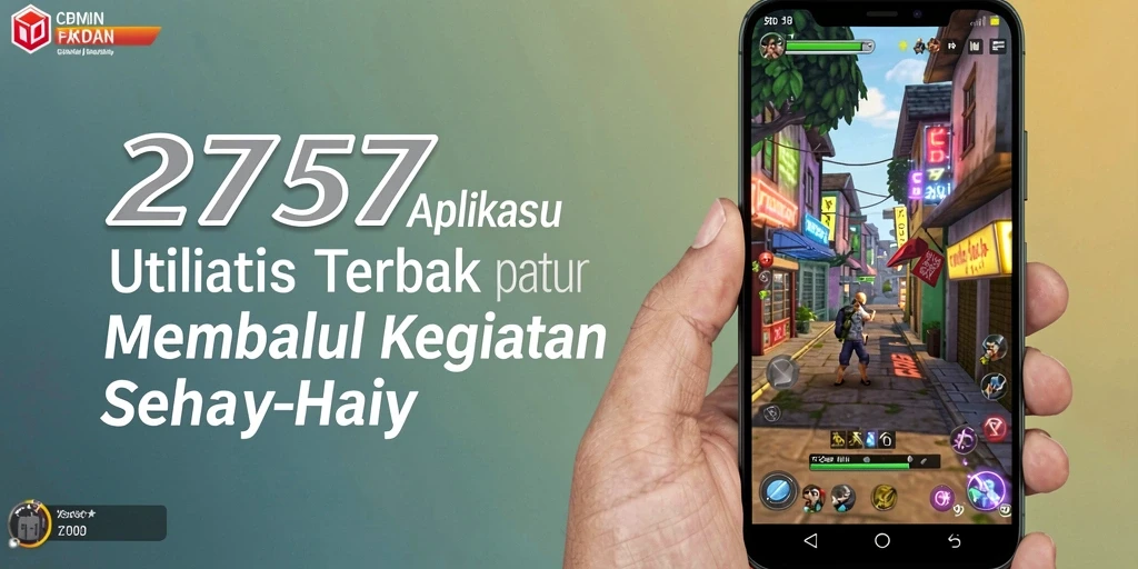 Tampilan utama aplikasi 2757 dengan fitur utilitas lengkap.