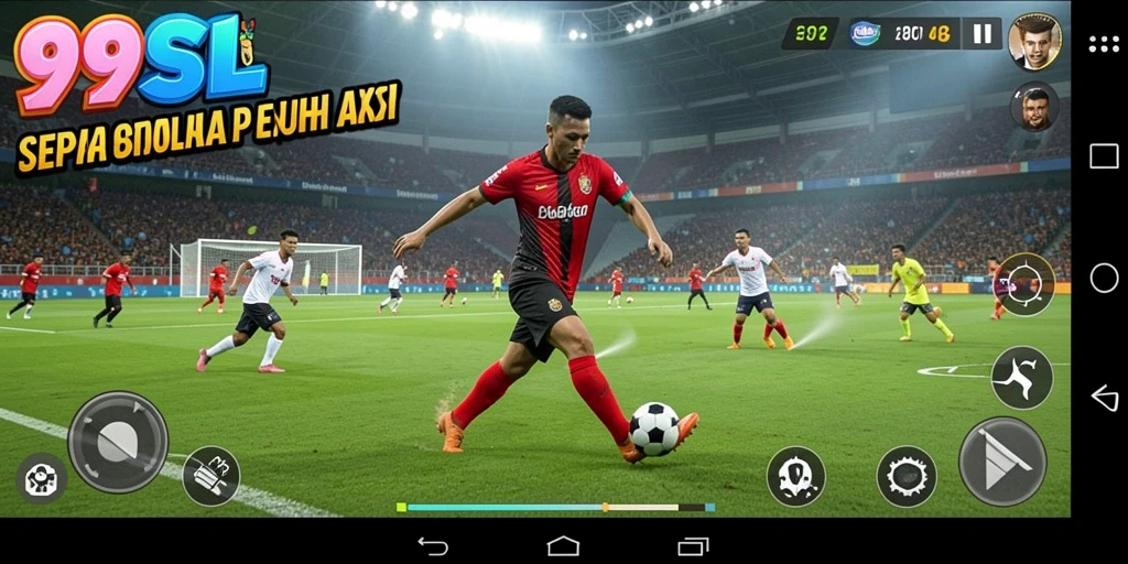Tangkapan layar dari gameplay 99SL yang mendebarkan.