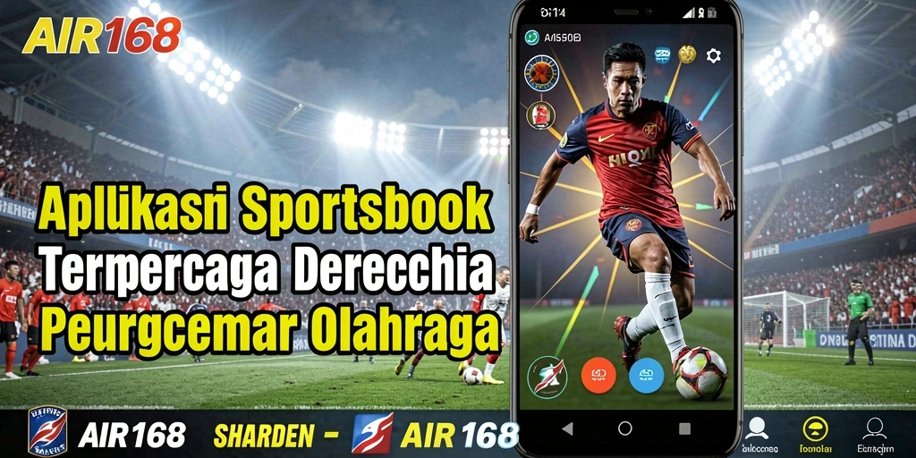 Tampilan screenshot AIR168 menampilkan berbagai opsi taruhan olahraga.