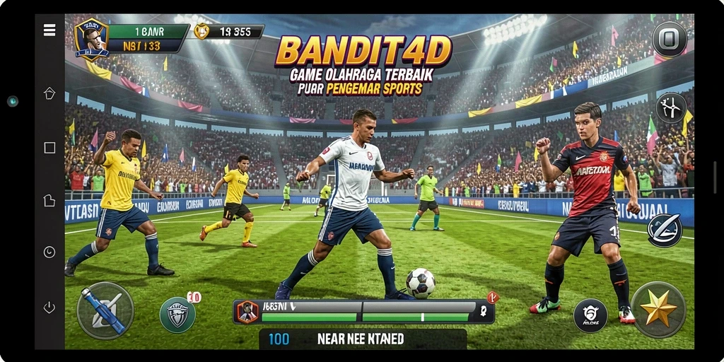 Tangkapan layar permainan BANDIT4D yang menunjukkan aksi olahraga yang mendebarkan.