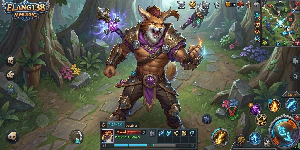 Tampilan screenshot gameplay ELANG138 yang menakjubkan dan seru.