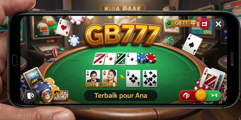 Screenshot GB777 menampilkan gameplay poker yang menarik dan mendebarkan.
