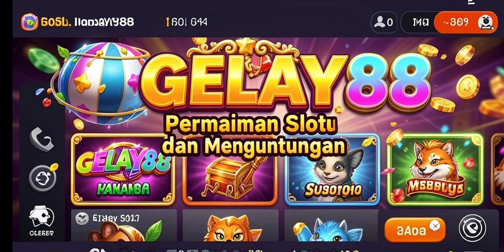 Tampilan menarik dari gameplay Slot di GELAY88.