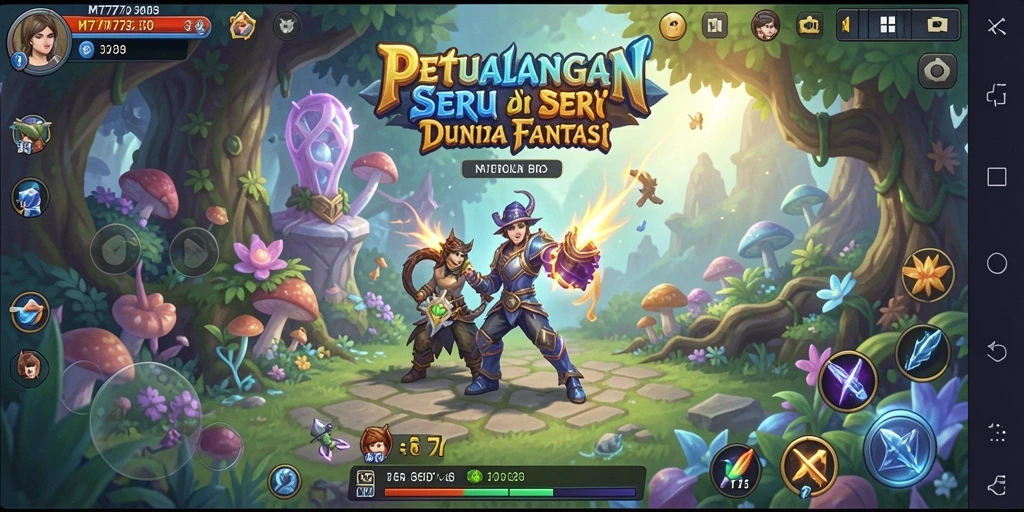 Gameplay MT777 yang menampilkan petualangan yang menegangkan dan grafik yang menawan.