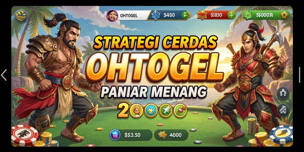 Tampilan aksi seru dan strategi dalam OHTOGEL.
