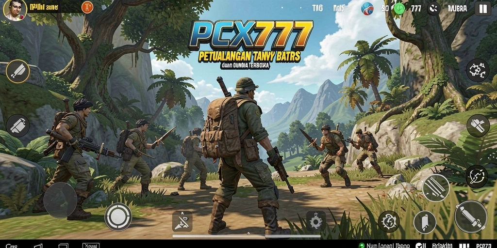 Tangkapan layar gameplay Open World di PCX777 menunjukkan eksplorasi yang mendalam.