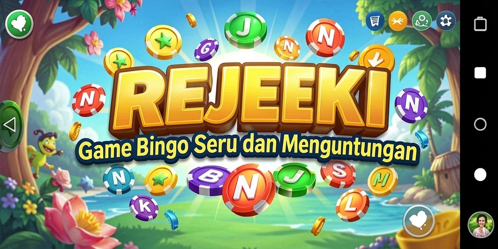 Tampilan gameplay menarik di REJEKI yang seru dan menantang.