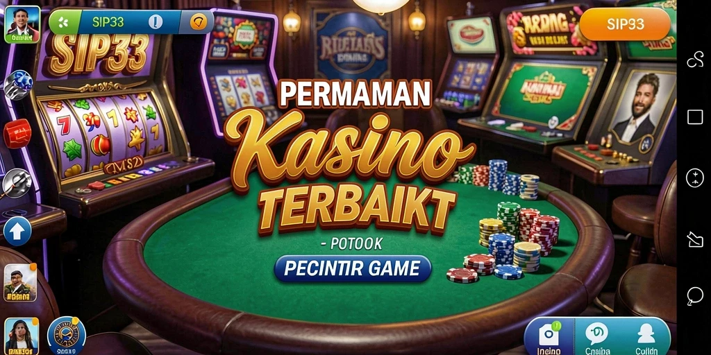 Tampilan screenshot SIP33 menampilkan permainan kasino yang mengasyikkan dan interaktif.