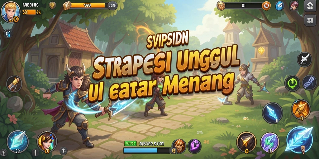 Screenshot utama SVIPSIDN yang menampilkan gameplay strategi yang menantang.