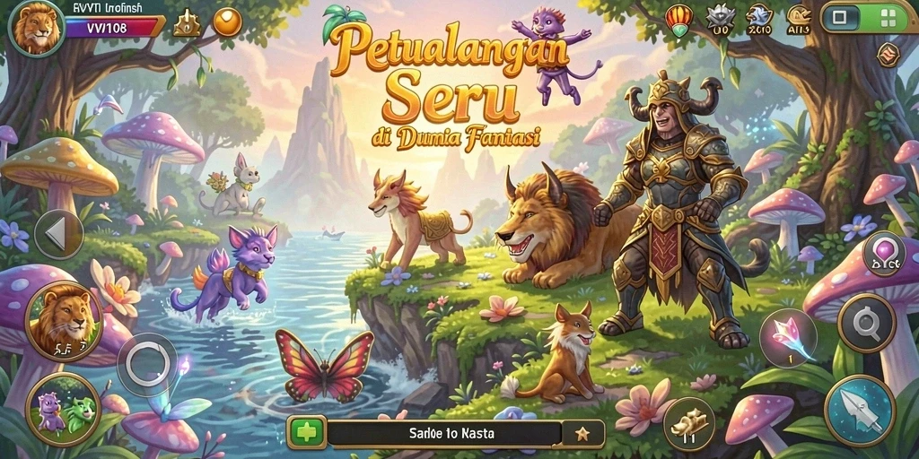 Gameplay seru dan tantangan mendebarkan di VW108.