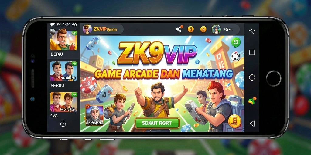 Tampilan gameplay seru dan menantang dari ZK9VIP.